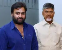 ప్రేమతో నీ పెదనాన్న... నారా రోహిత్ కు సీఎం చంద్రబాబు లేఖ