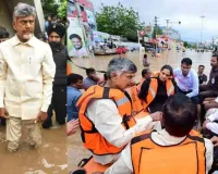 వరద బాధిత ప్రజల మనోధైర్యాన్ని సీఎం చంద్రబాబు నాయుడు పెంచారు